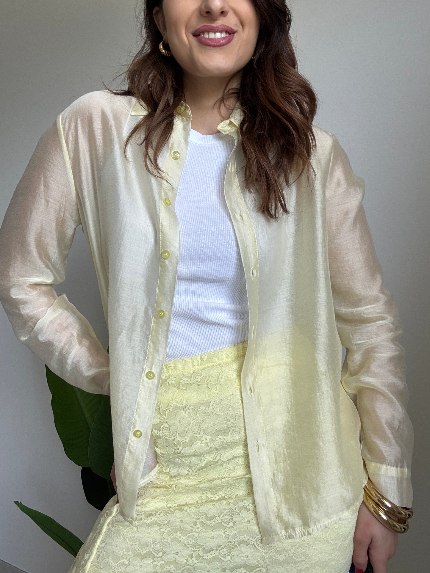 Camicia Brend gialla