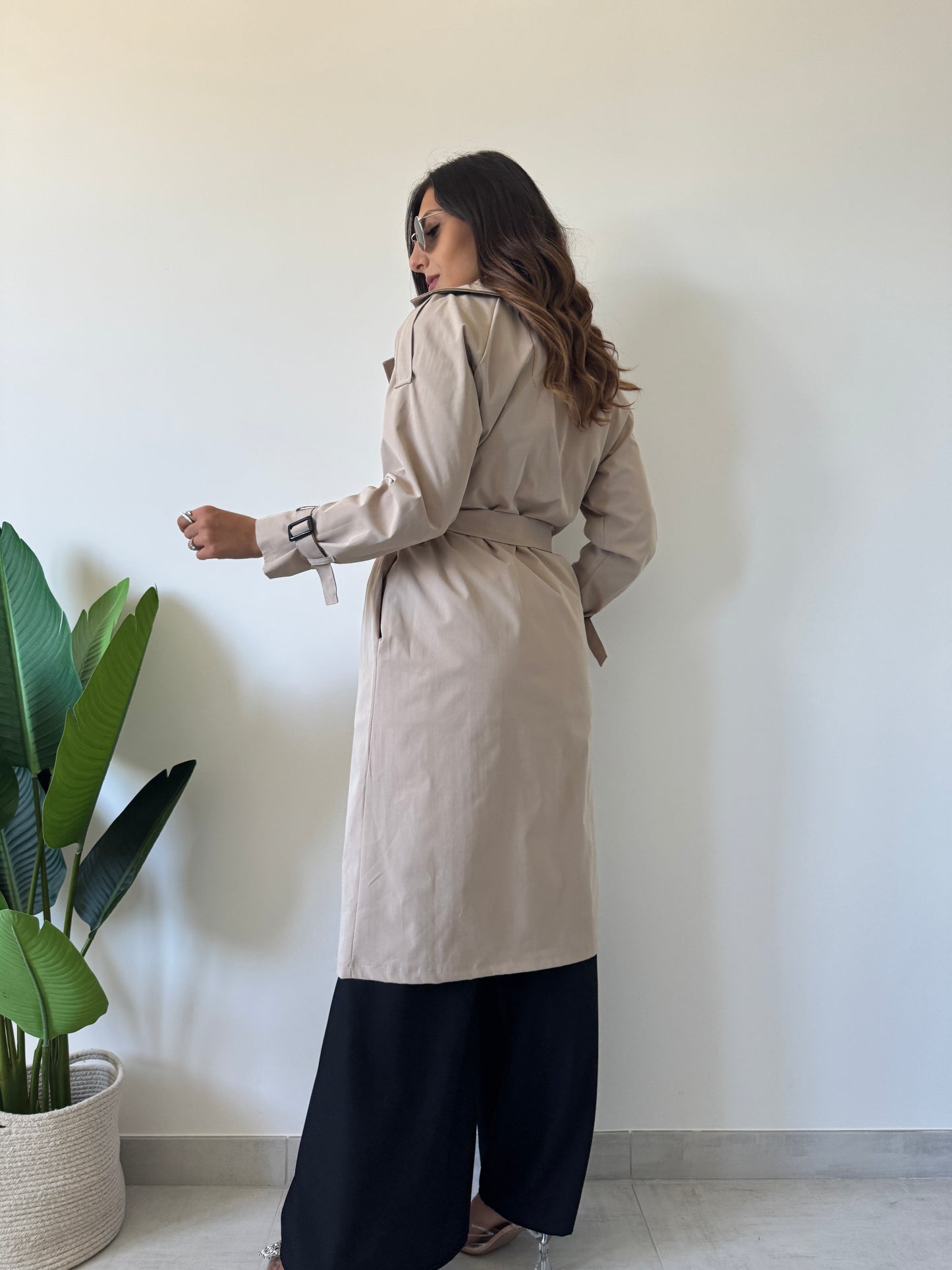 Trench chloé crema