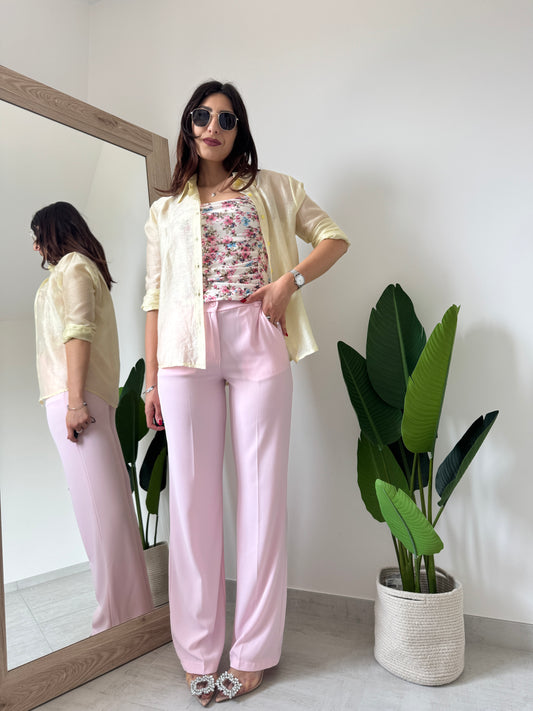 Pantalone palazzo morbido Brend