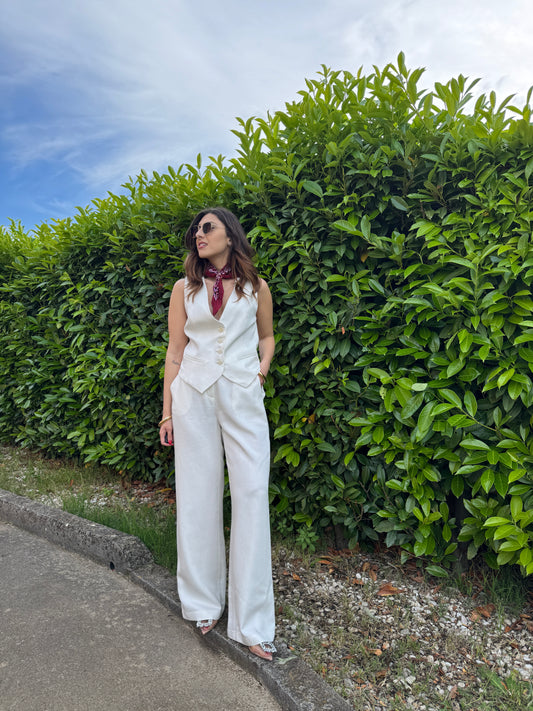 Tailleur Susy Mix panna