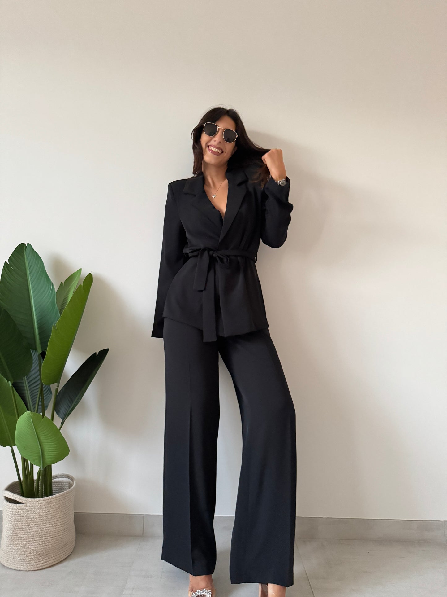 Tailleur Susy Mix nero