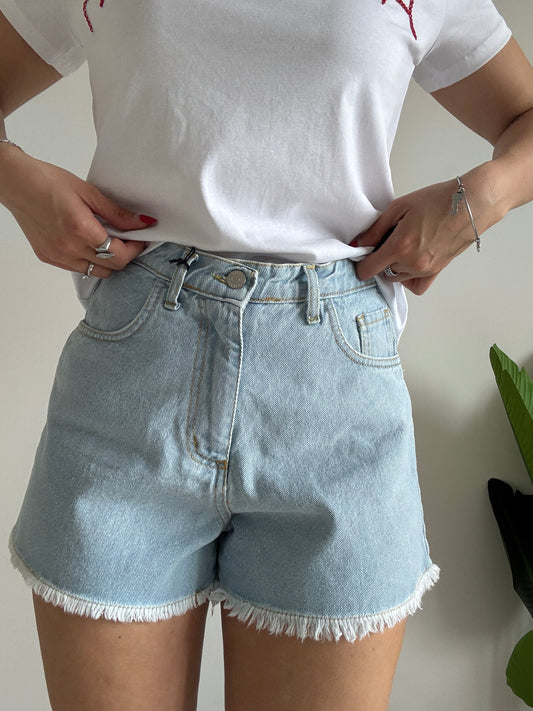 Shorts jeans chiaro