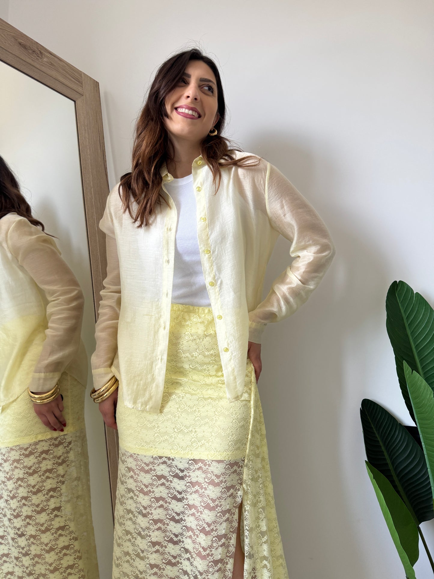 Camicia Brend gialla