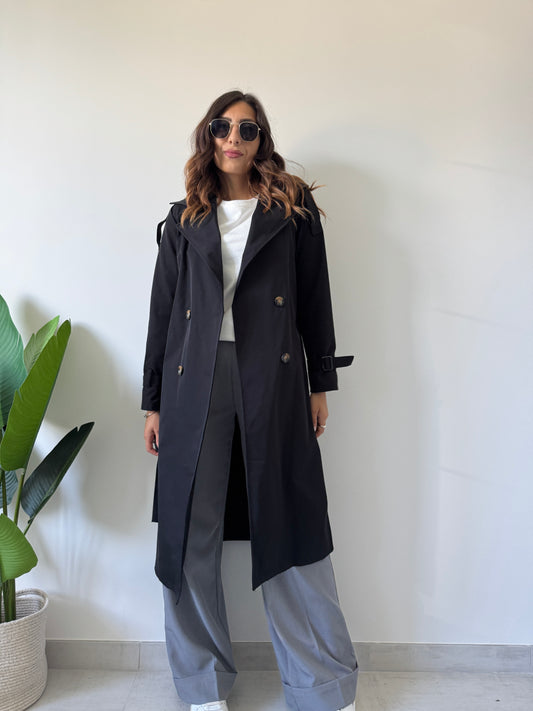 Trench chloé nero