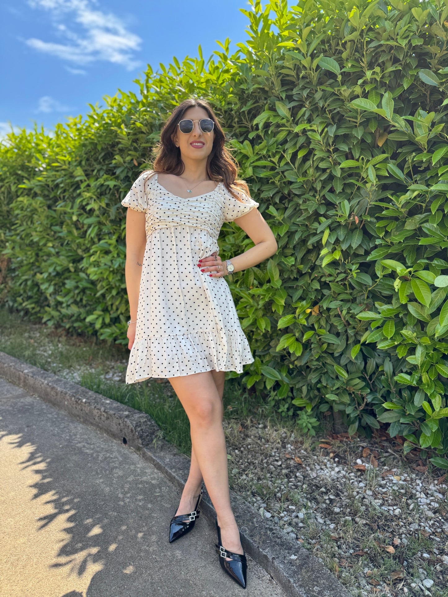 Abitino pois Brend bianco