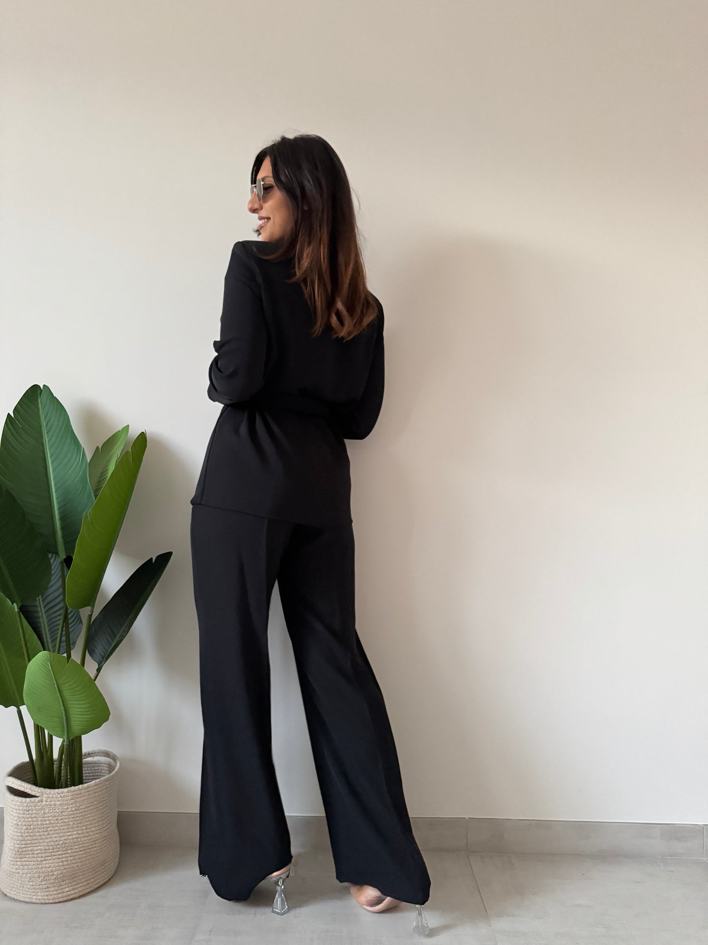 Tailleur Susy Mix nero