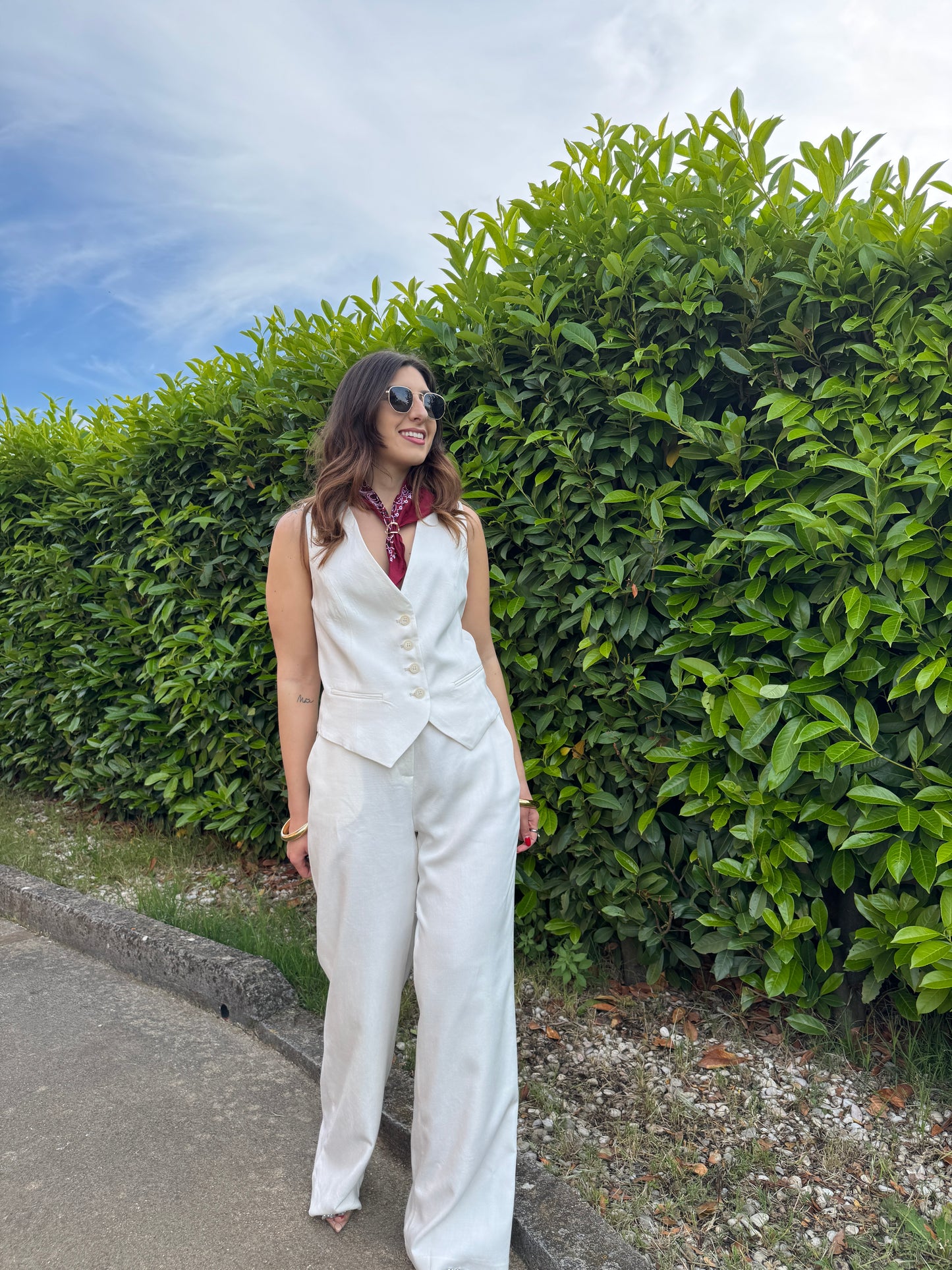 Tailleur Susy Mix panna