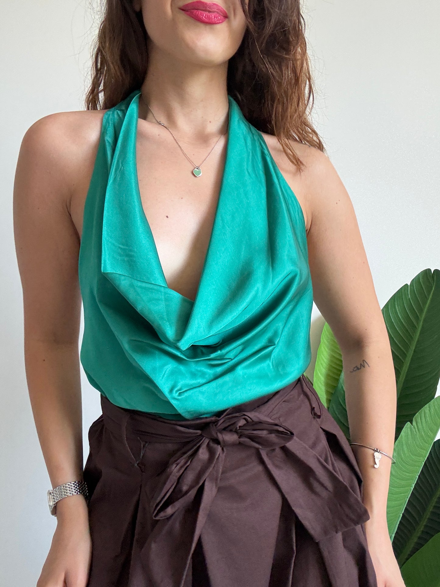Top Lumina verde